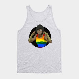 Proud Korra (rainbow) Tank Top